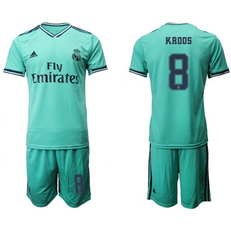 Fußballtrikots Real Madrid KROOS 8 Kinder Ausweich Trikotsatz 2019-2020 Fußballtrikots Real Madrid KROOS 8 Kinder Ausweich Trikotsatz 2019-2020